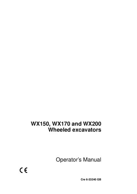 Manual case wx 170 service manual. - Jaguar xjs 3 6 owners manual.