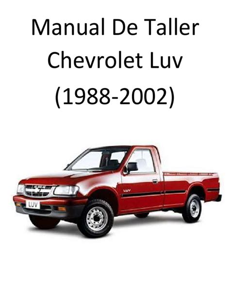Manual chevrolet luv 2 3 1993. - Ems field guide als version 19th edition.