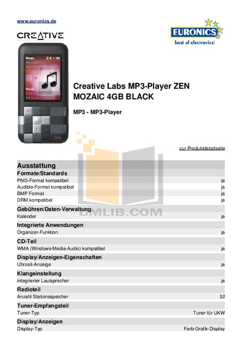 Manual creative zen mozaic mp3 player. - Mercury mariner 25 bigfoot 4 stroke service manual.