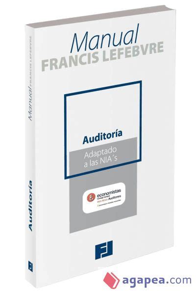Manual de auditoria manual francis lefebvre. - Lógica do mercado de ações, a.