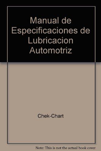 Manual de especificaciones de lubricacion automotriz. - Linde forktrucks h25 27 30 32 parts manual.