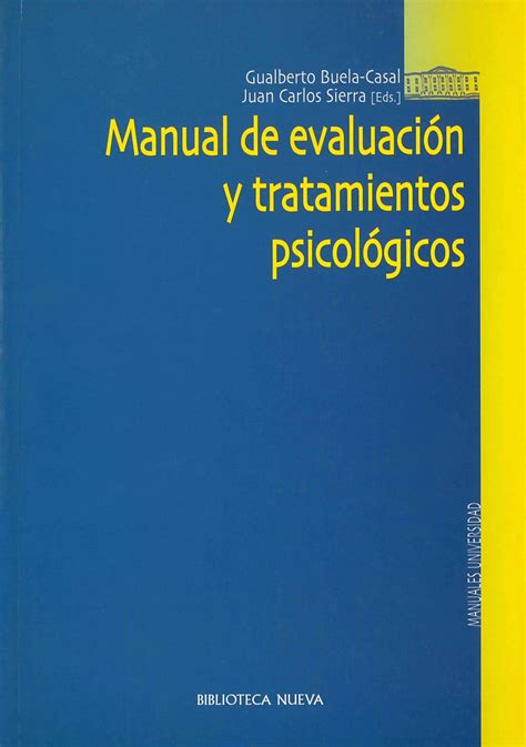Manual de evaluaci n y tratamientos psicol gicos. - 1999 ford f150 cambio manuale diagra.