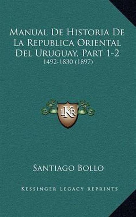 Manual de historia de la rep blica oriental del uruguay spanish edition. - Manuale del proprietario della berlina toyota yaris.
