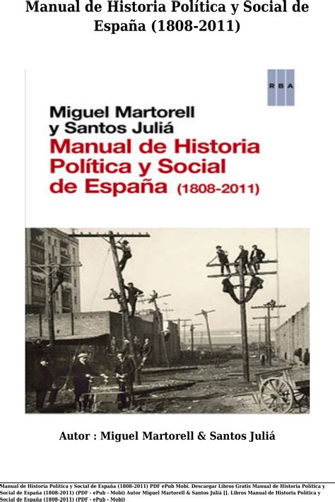 Manual de historia politica y social de espana 1808 2011. - Christliche gemeindegottesdienst im apostolischen und altkatholischen zeitalter.