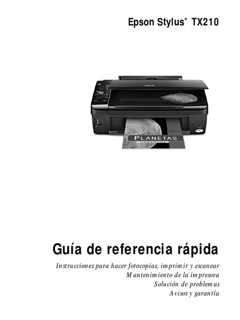 Manual de impresora epson stylus tx210. - Environmental science and technology handbook by kenneth w ayers.