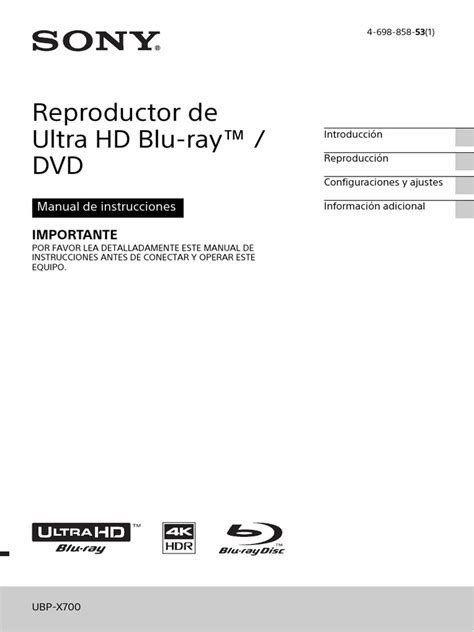Manual de instrucciones blu ray sony. - Ves dodge charger dvd system manual.