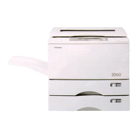 Manual de la copiadora toshiba 2060. - Manual de la copiadora toshiba 2060.