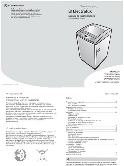 Manual de la lavadora electrolux perfect balance. - Fdny certificate of fitness f 60 fire guard exam review guide.