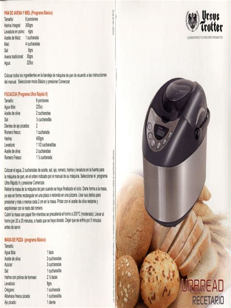 Manual de la máquina de pan regal. - Jl audio 500 1 repair manual.