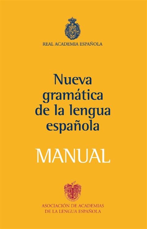 Manual de la nueva gramatica de la lengua espanola spanish edition. - 98 artic cat zrt 800 service manual.