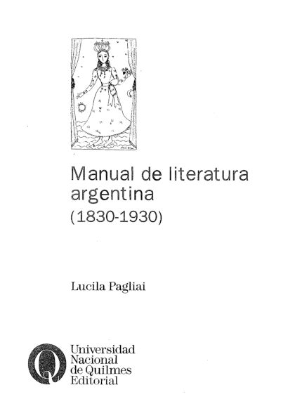 Manual de literatura argentina 1830 1930. - Stellung der frau in der geschichte vorarlbergs, 1914-1933.