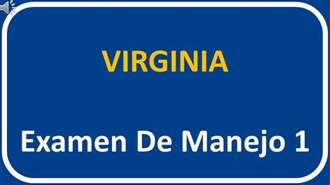 Las pruebas de práctica de la DMV de Virginia han sido actualizadas