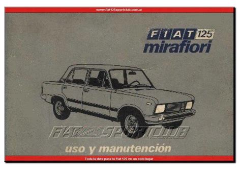Manual de mecanica del fiat 125. - Mitsubishi l200 mk triton manual 97.