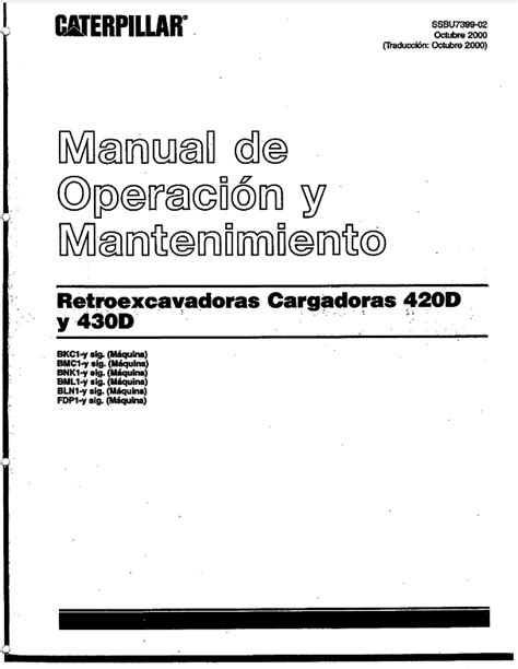 Manual de operación y mantenimiento caterpillar 330d. - New holland 664 round baler manual.