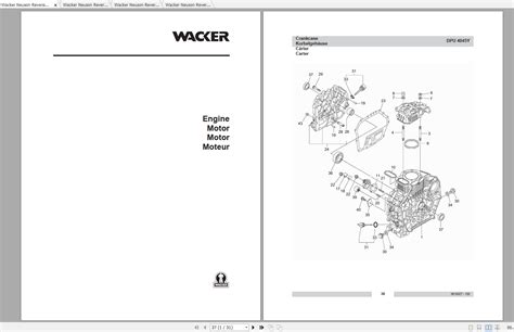 Manual de piezas del wacker 4045. - User manual for dayton fan owners.