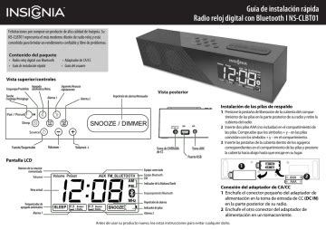 Manual de radio reloj electrico general. - Embedded systems lab manual for pic microcontroller.