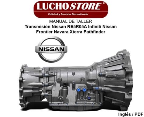 Manual de reparación de la transmisión re5r05a nissan. - Yamaha repair manual 99 xlt 1200.