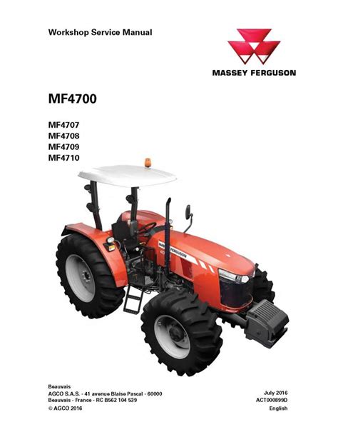 Manual de reparación del tractor massey ferguson serie 1000. - General chemistry assessment test study guide.