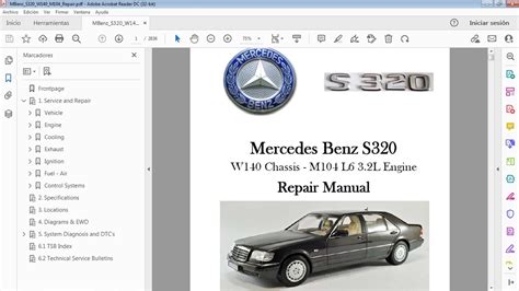 Manual de reparacion mercedes benz s320. - Sae spring design manual ae 21.