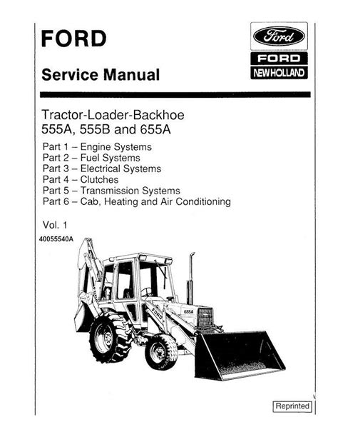Manual de reparacion para retroexcavadora ford 655a. - Manuale di servizio fuoribordo mercurio 20hp.