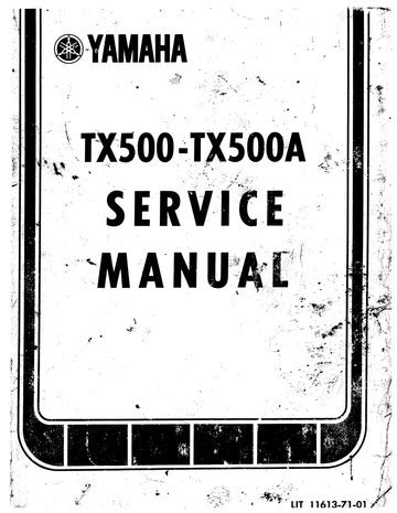 Manual de reparacion yamaha tx 500. - Respironics remstar plus m series manual.