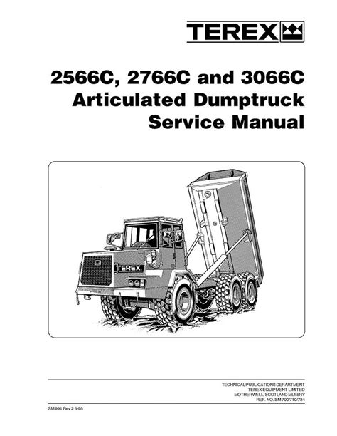 Manual de reparaciones de servicio del camión volquete articulado terex ta30. - Estatutos del partido innovacion y unidad.