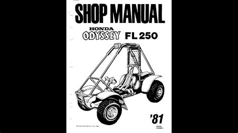 Manual de servicio de buggy de dunas de 250cc. - I s vol 2 i s graphic.