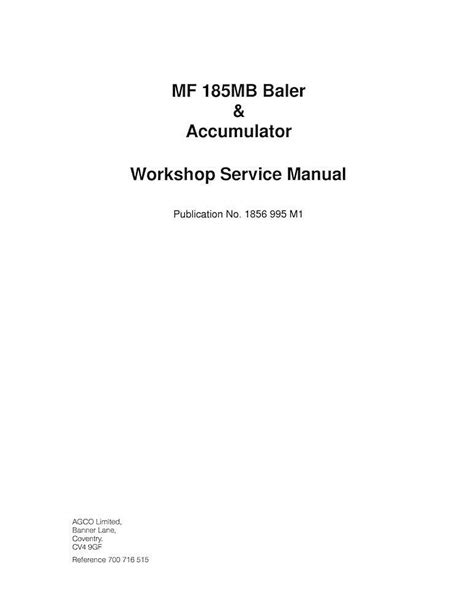 Manual de servicio de la empacadora massey ferguson mf 185. - Intro stats 3rd edition instructor solution manual.
