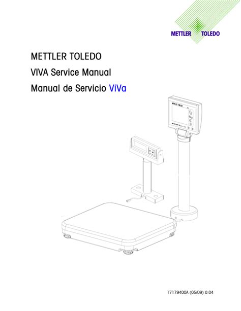 Manual de servicio de mettler toledo. - Ein universelles konzept zum flexiblen informationsschutz in und mit rechensystemen.