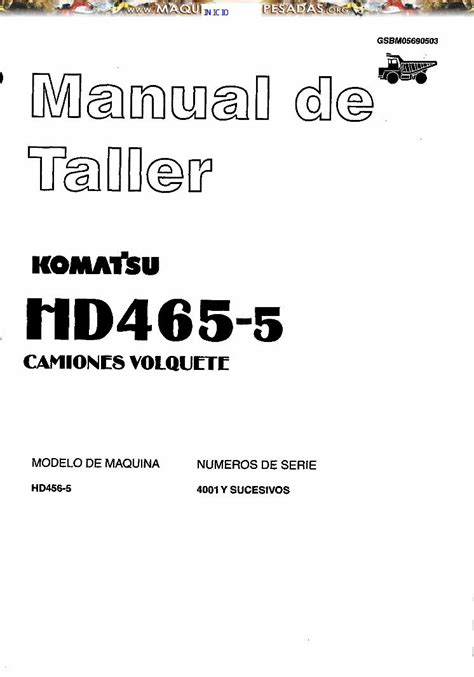 Manual de servicio del camión volquete komatsu hd465 5 hd 465. - Business law 12th edition clarkson solution manual.