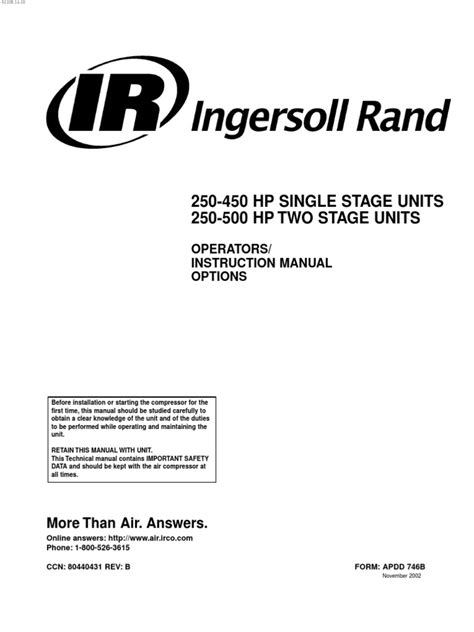 Manual de servicio del compresor ingersoll rand p185wjd. - Hp officejet pro 8100 manual espaol.