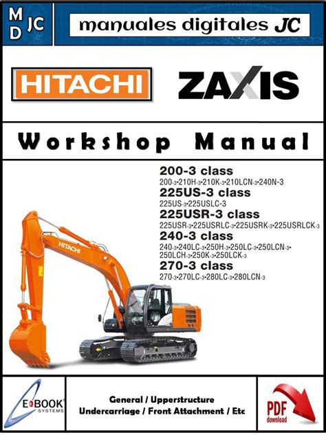 Manual de servicio del taller de excavadoras hitachi zaxis 30 35 40 45. - Komatsu pc490lc 11 hydraulic excavator service repair manual s n a41001 and up.