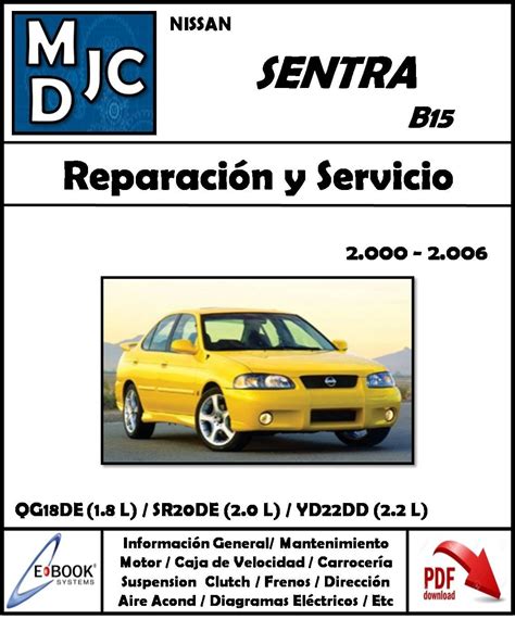 Manual de servicio del taller nissan sentra b15 series 2000 2006. - Honda civic prosmatec 2033 user manual.