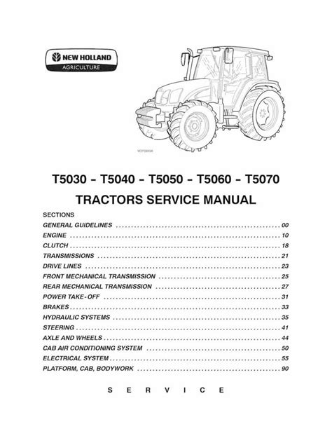 Manual de servicio del tractor t5070 new holland. - Design of machinery solution manual 5th edition.