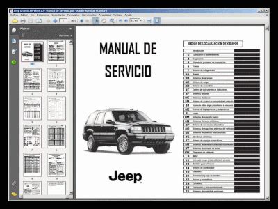 Manual de servicio jeep grand cherokee laredo. - The art of seeing 8th edition.