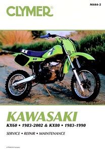 Manual de servicio kawasaki kx 60. - Guía de estudio para ingeniería civil.