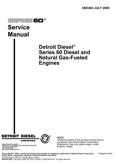 Manual de servicio para motor diesel detroit 471. - Guatemala o las provincias unidas de centro américa durante 1827 a 1828.