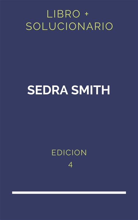 Manual de soluciones de sedra smith sexta edición. - Structural engineering reference manual free download.