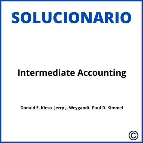 Manual de soluciones kieso contabilidad intermedia 14th. - A handbook of statistical analyses using r amazon.