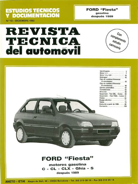 Manual de taller ford fiesta mk3. - 01 yamaha xl700 waverunner service manual.