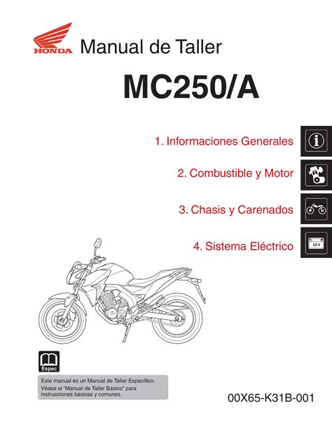 Manual de taller honda cb 250 two fifty. - Manual on kymco people s 200 scooter.