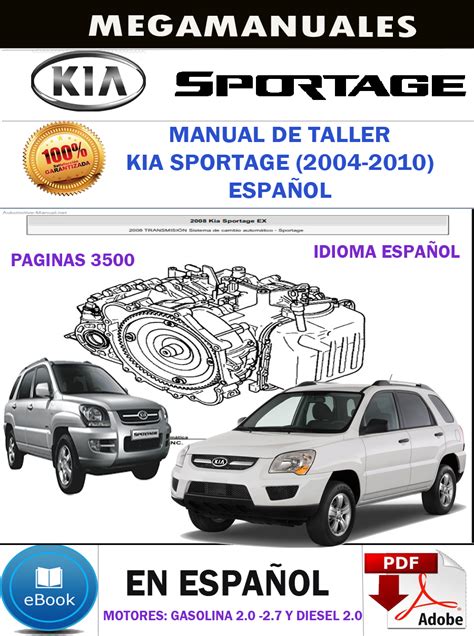 Manual de taller kia sportage 2005. - Manuals for a 360 chrysler marine engine.