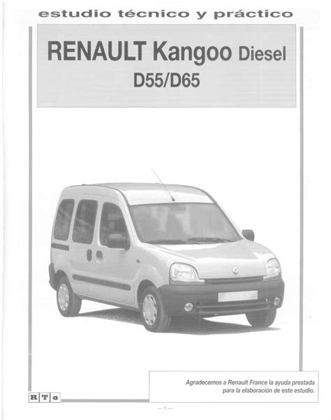 Manual de taller renault kangoo diesel. - Deutz fahr tractor agroplus 60 70 80 factory workshop manual.