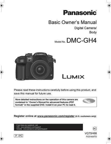 Manual de usuario de lumix gh1. - Isa arbolistas certificación guía de estudio.