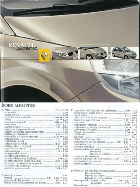 Manual de usuario de renault scenic ii. - Iveco daily 2000 repair service manual.