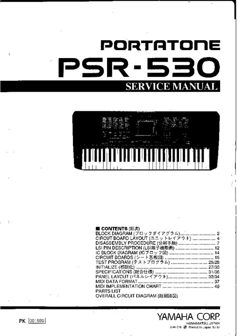 Manual de usuario de yamaha psr 530. - Stihl 021 023 025 chain saws service repair manual instant.