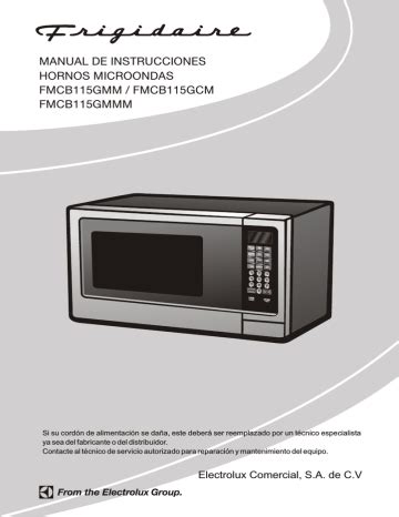 Manual de usuario del horno microondas frigidaire. - Honda odyssey 1999 thru 2010 haynes repair manual by haynes max 2011 paperback.