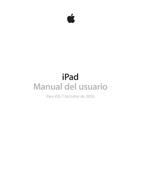 Manual de usuario ipad 3 en espanol. - Clark forklift service manuals gps 12.