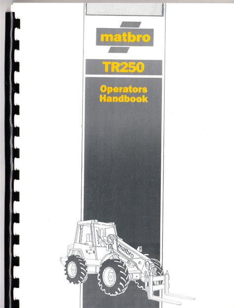 Manual de usuario matbro tr 250. - Ih case international 685 tractor workshop service shop repair manual instant download.