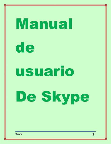Manual de usuario skype en espaol. - Solution manual introduction to radar systems download.